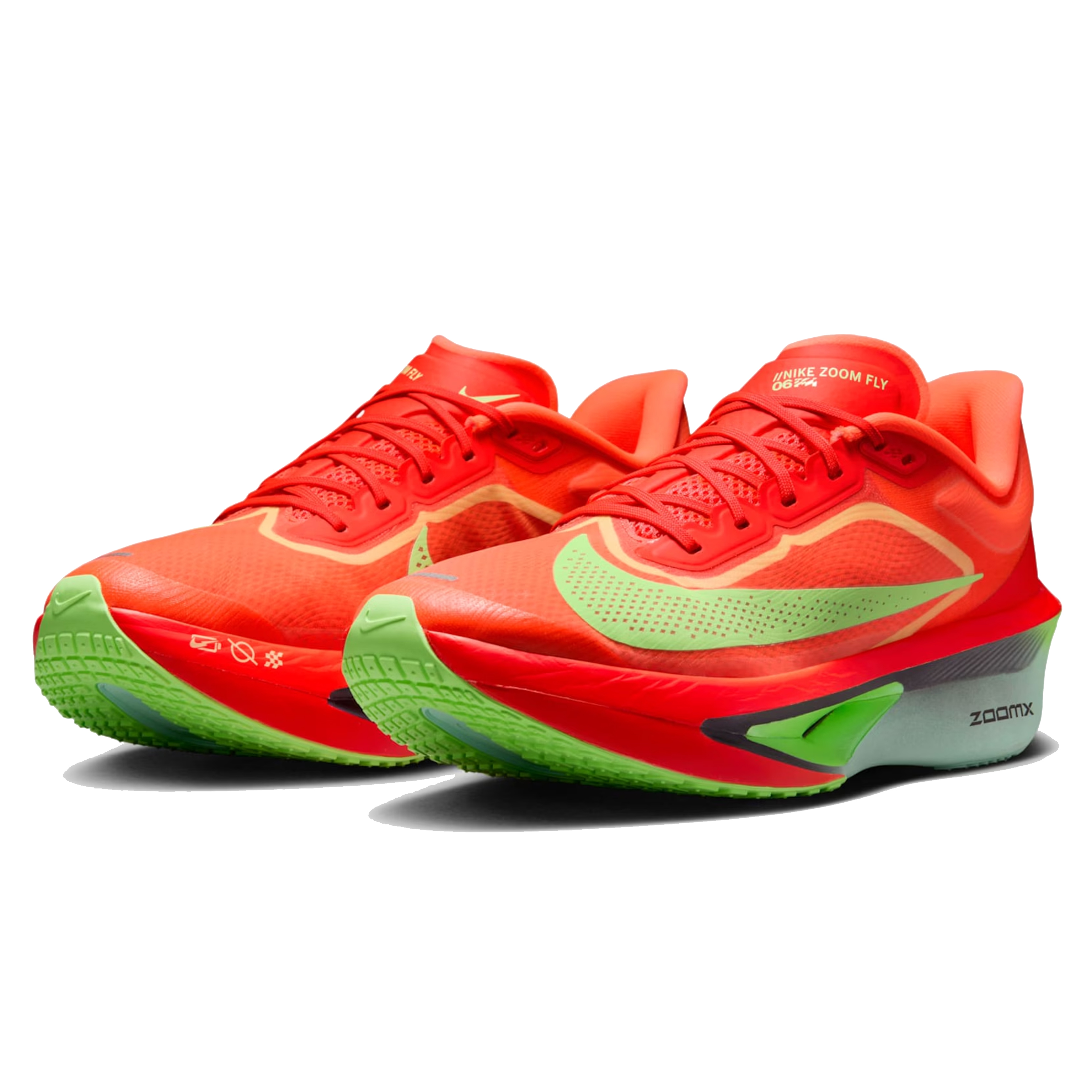 Nike Tenis ZOOM FLY 6 M - FN8454-601 LaranjaVerde Sint -7-